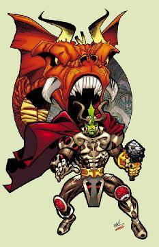 SAVAGE DRAGON GOD WAR