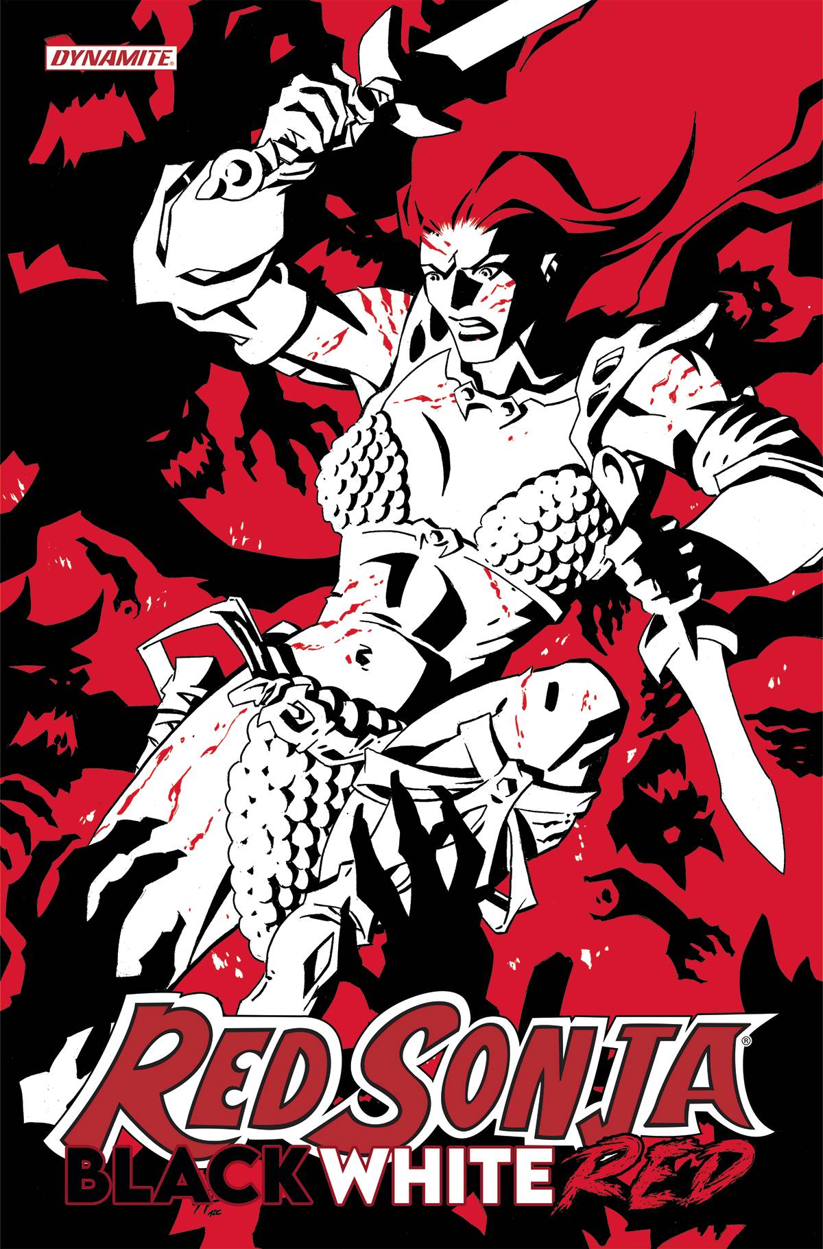 RED SONJA BLACK WHITE RED HC 02