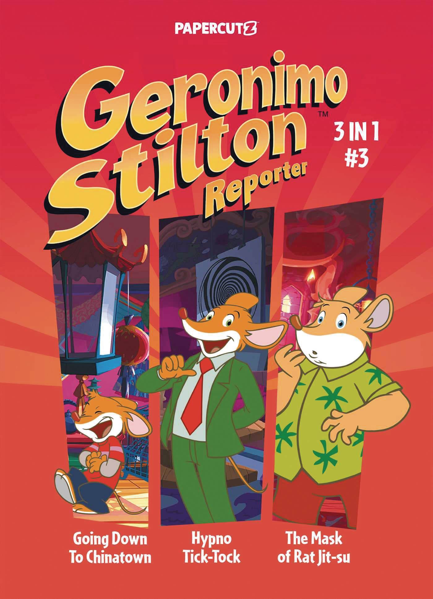 GERONIMO STILTON REPORTER 3IN1 TP 03