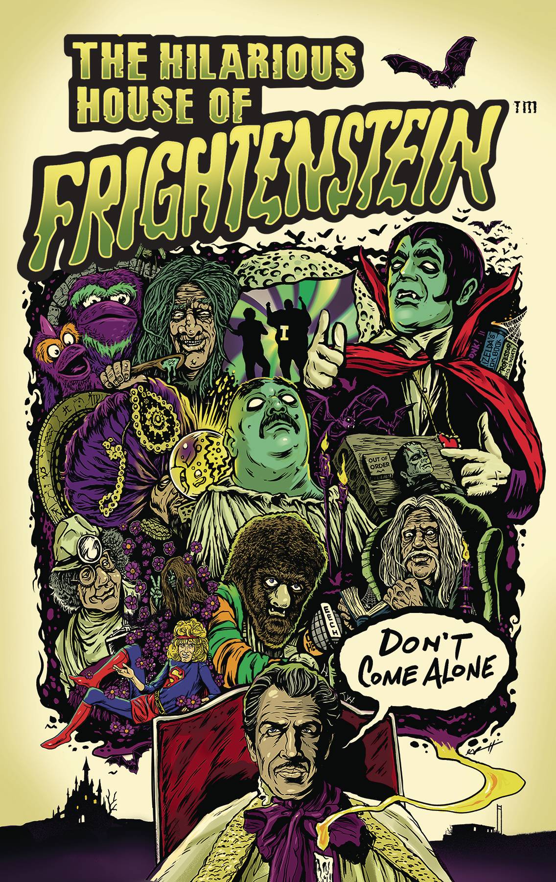 HILARIOUS HOUSE OF FRIGHTENSTEIN TP 01 BRUCIE SIZED DIGEST