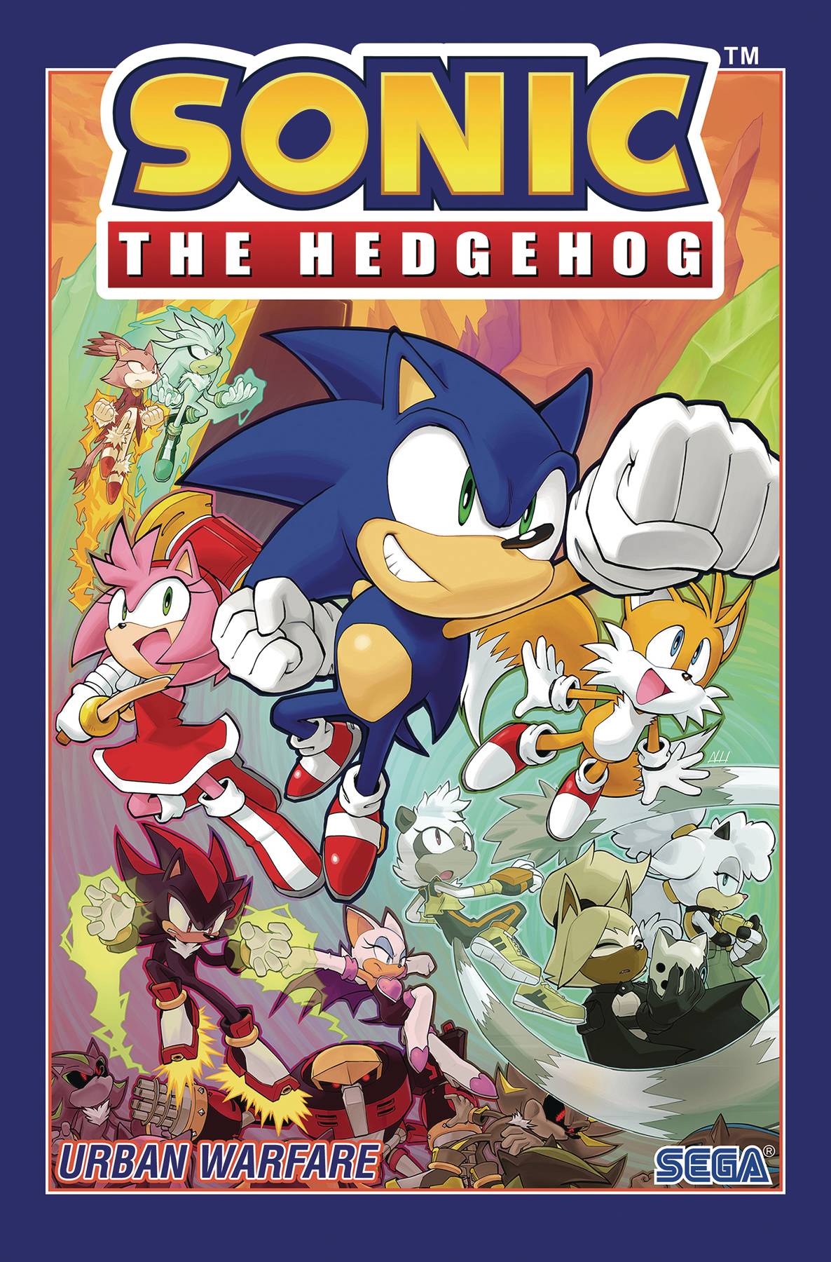 SONIC THE HEDGEHOG TP 15 URBAN WARFARE