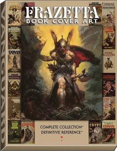 FRAZETTA BOOK COVER ART DLX SLIPCASE PREVIEWS EXC HC