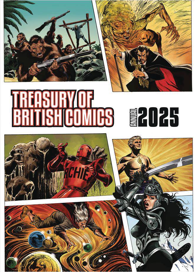 TREASURY OF BRITISH COMICS ANNUAL 2025 HC