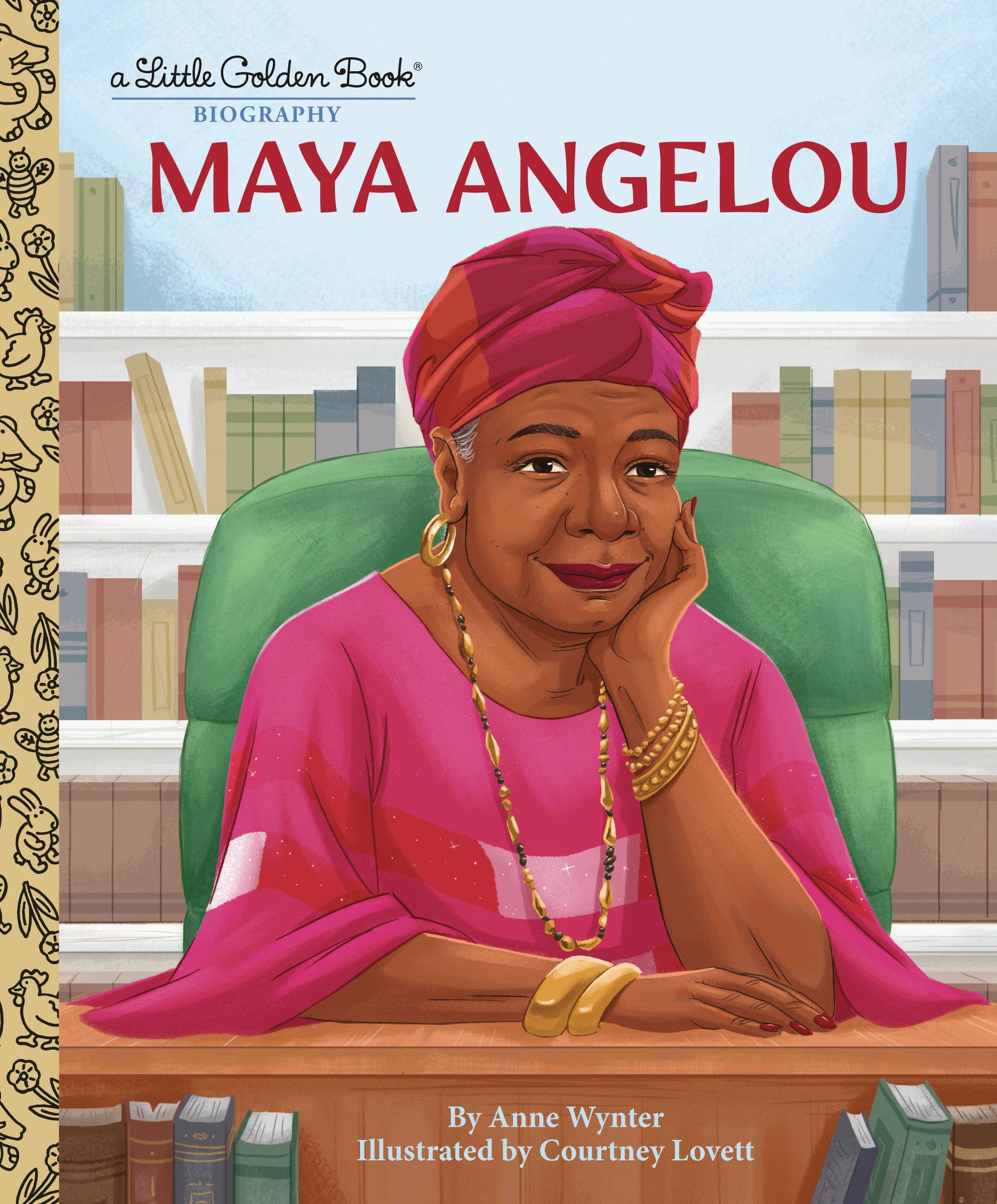 MAYA ANGELOU LITTLE GOLDEN BOOK HC