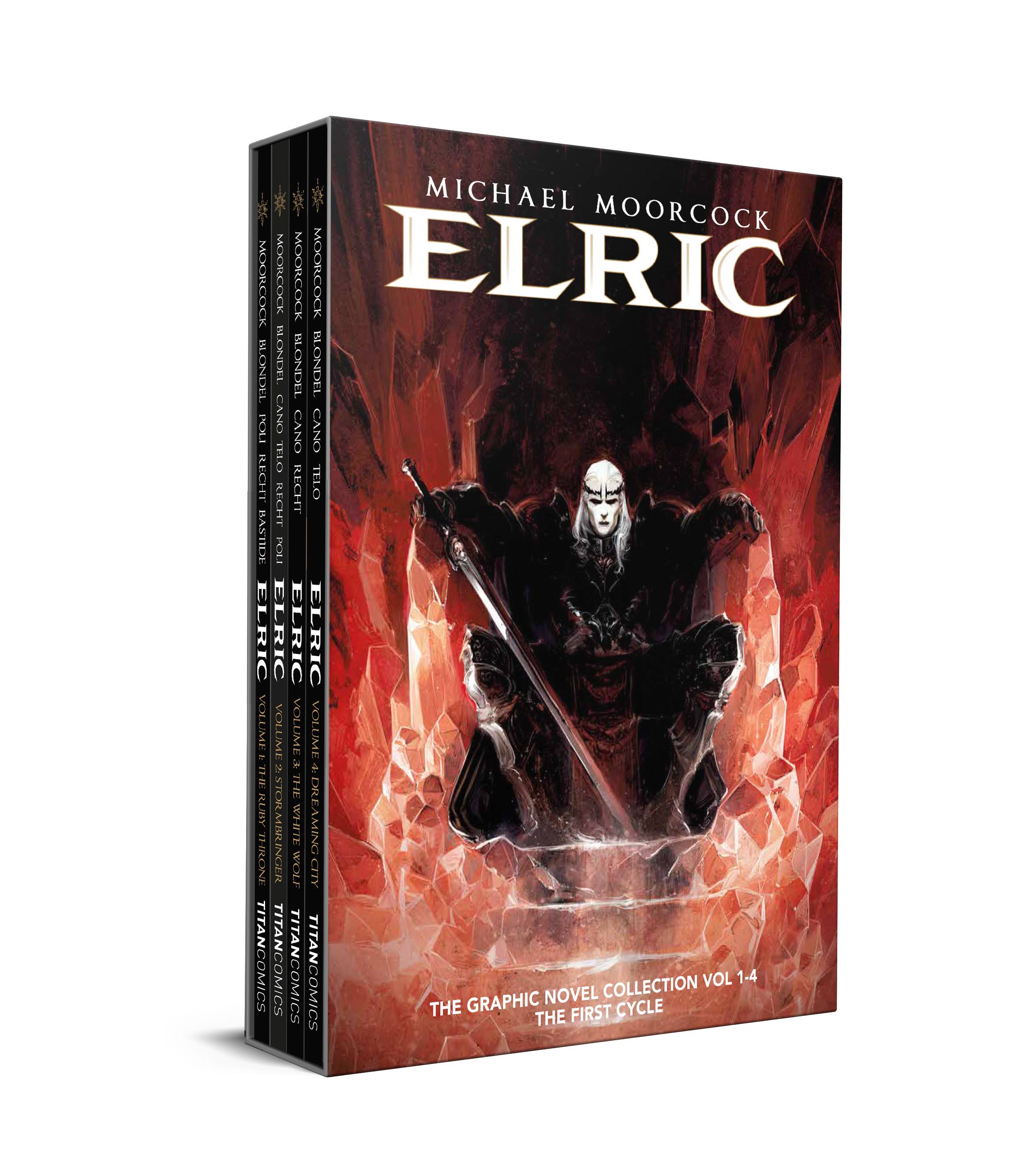 MICHAEL MOORCOCK ELRIC HC BOX SET