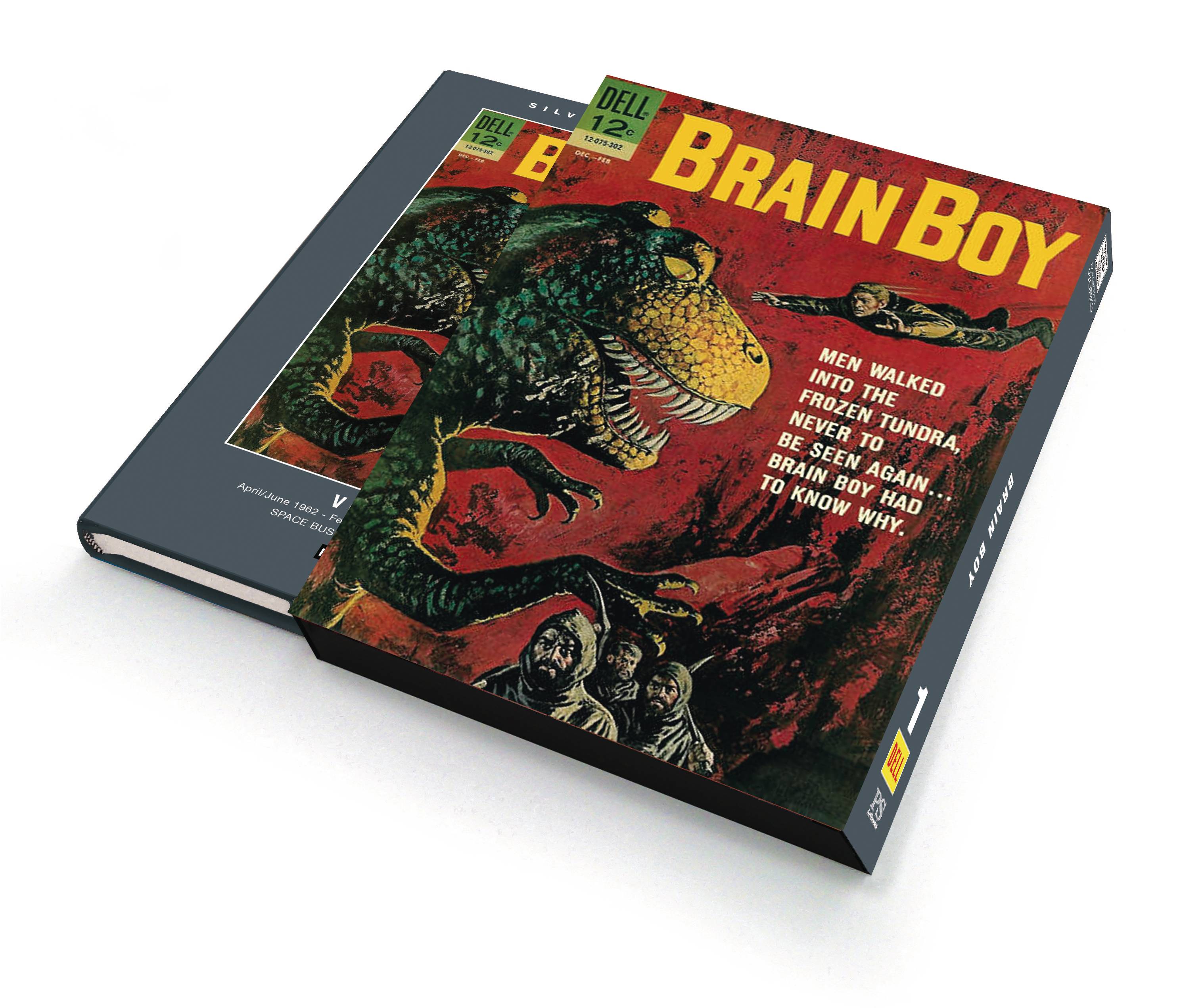 SILVER AGE CLASSICS BRAIN BOY HC 01 SLIPCASE ED