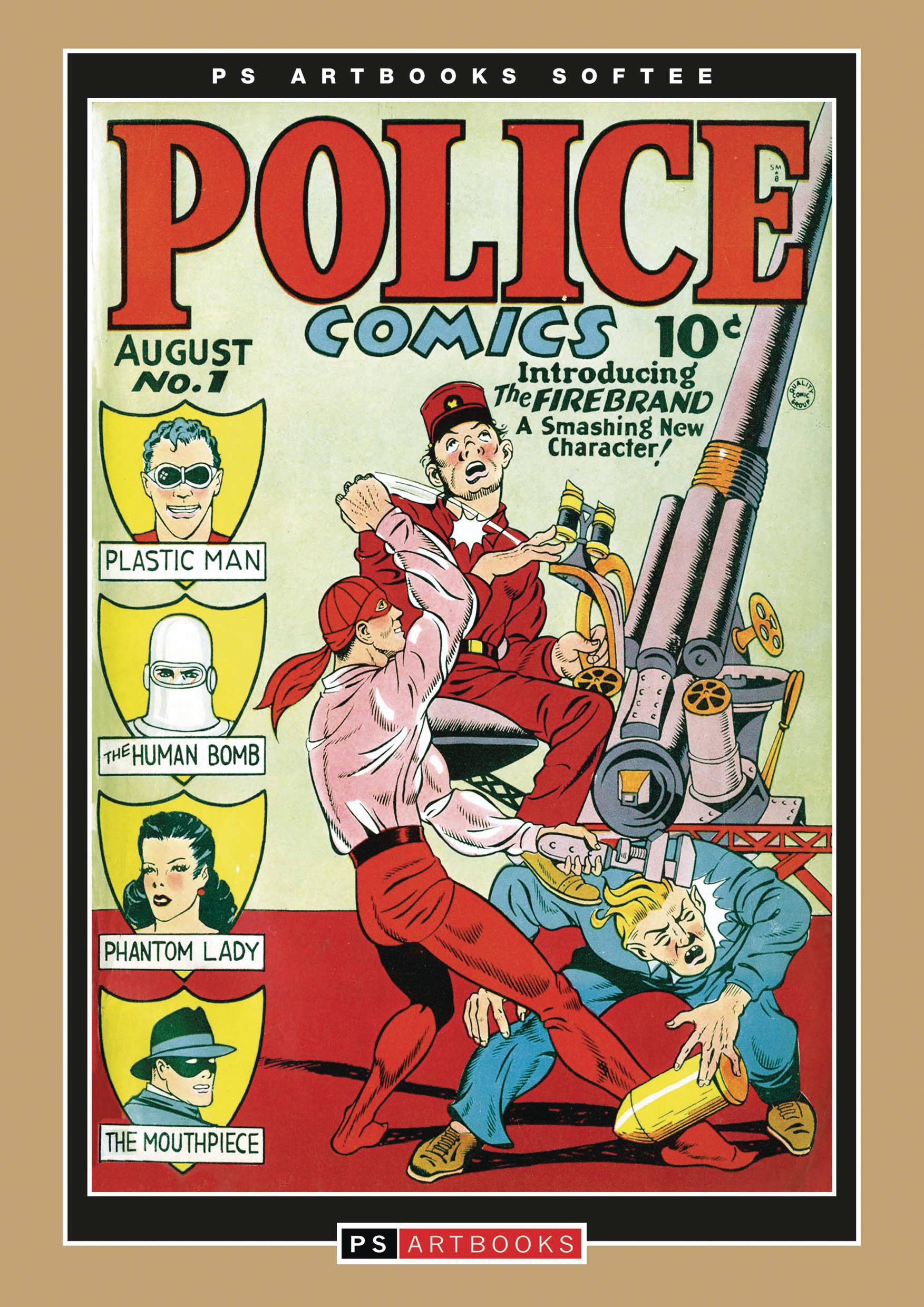 PS ARTBOOKS POLICE COMICS SOFTEE TP 01