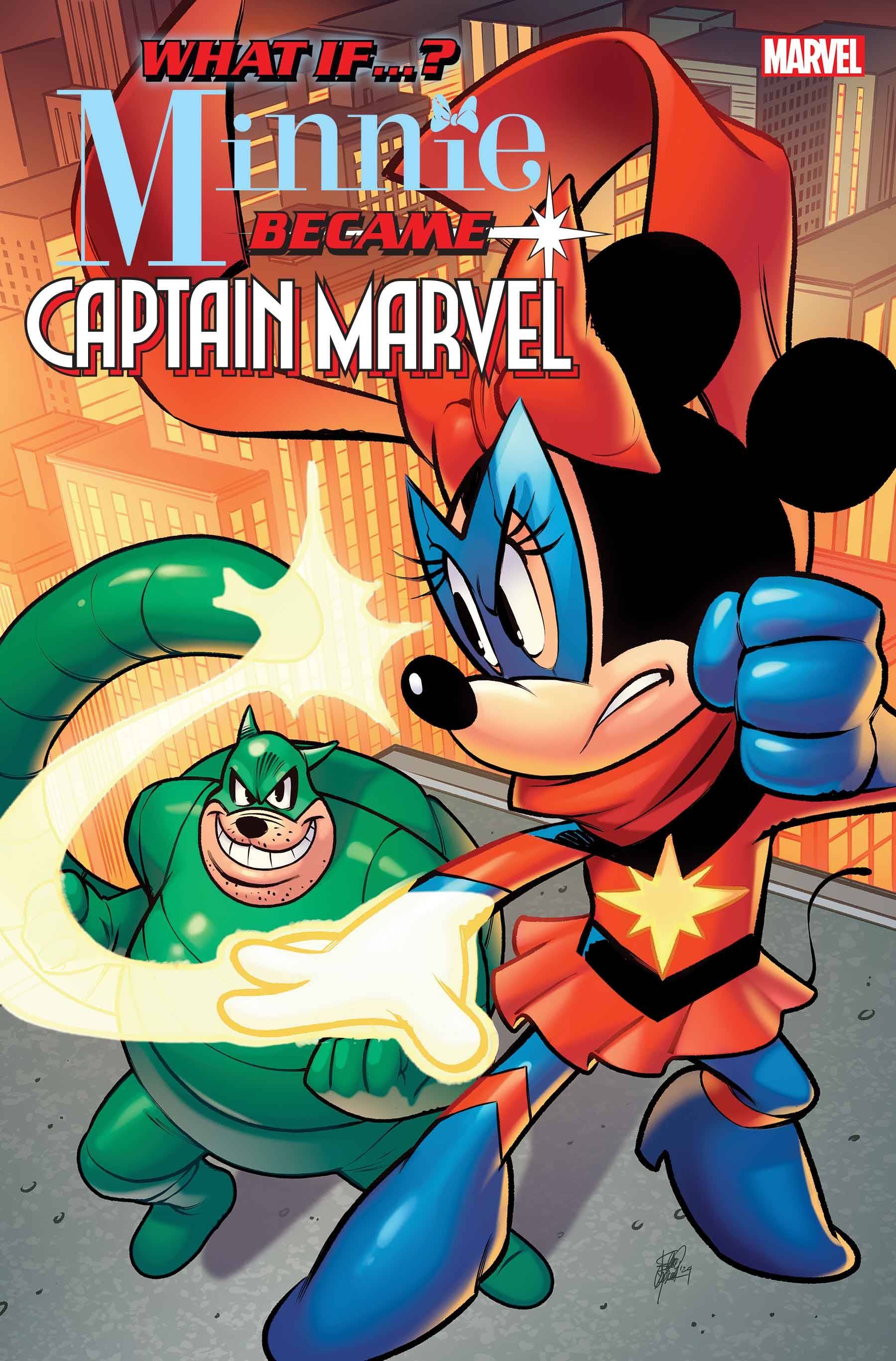 WHAT IF MINNIE BECAME CAPTAIN MARVEL