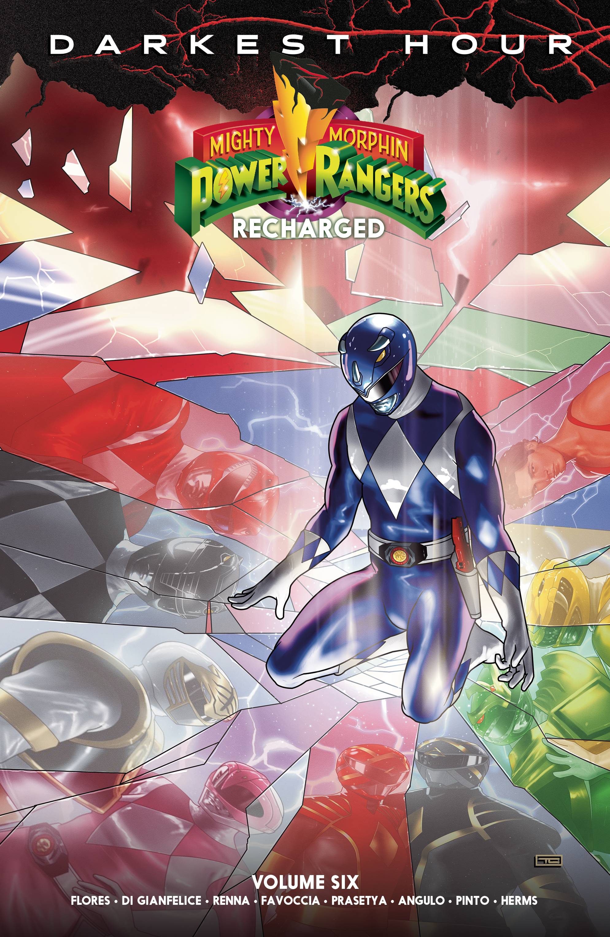 MIGHTY MORPHIN POWER RANGERS RECHARGED TP 06