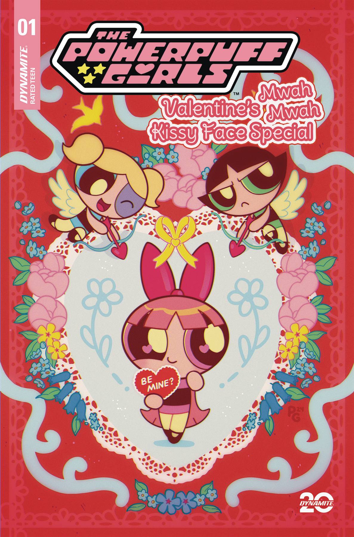 POWERPUFF GIRLS VALENTINES KISSY FACE SP