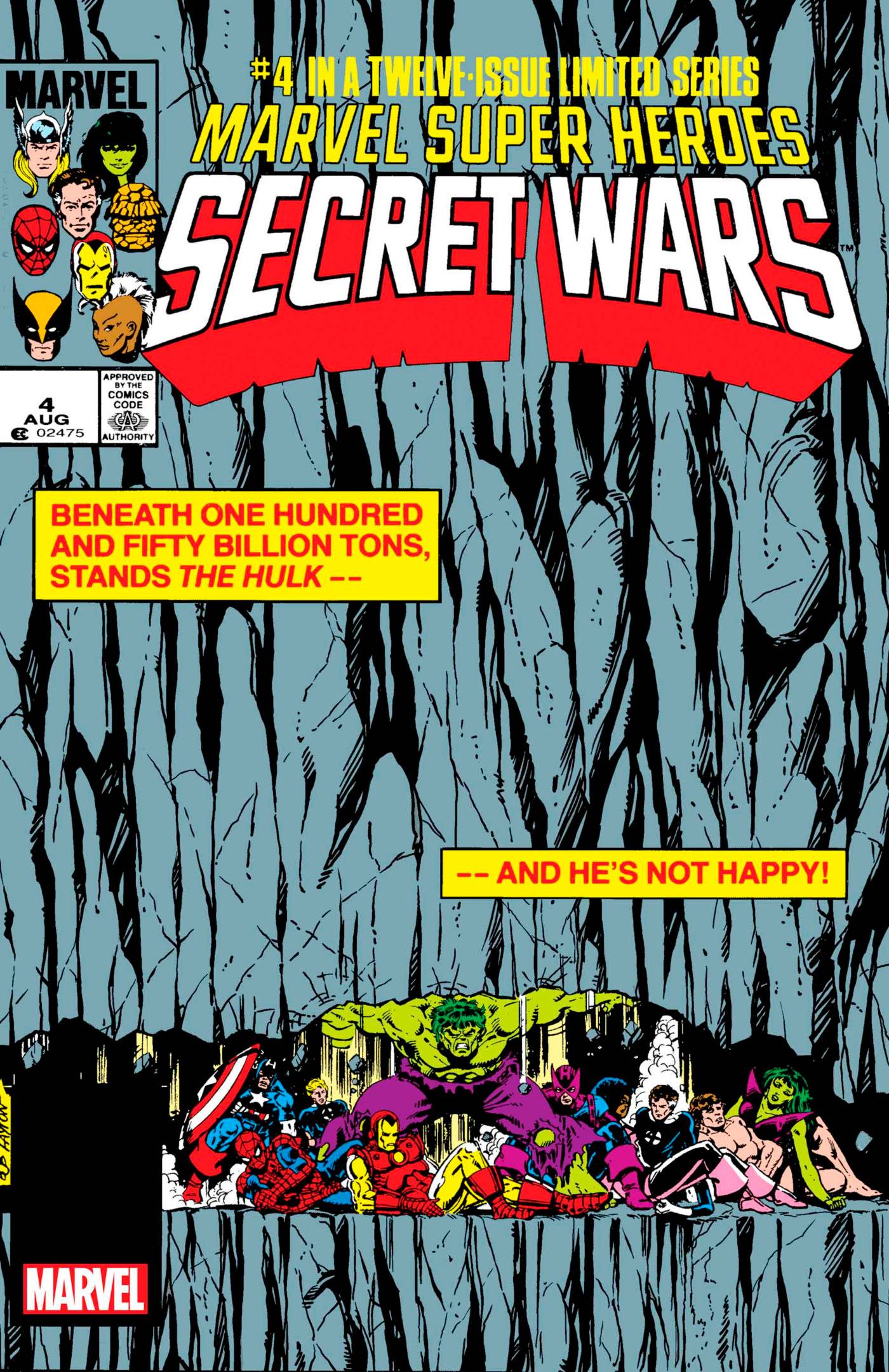 MSH SECRET WARS FACSIMILE EDITION