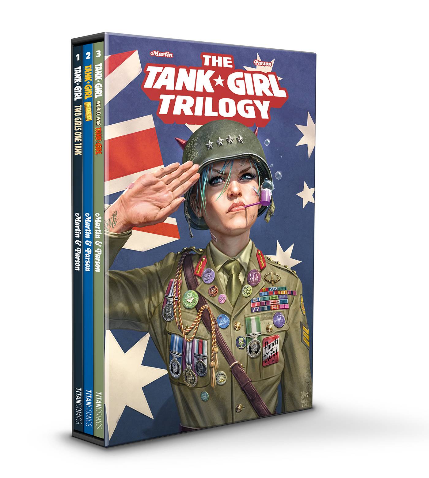 TANK GIRL TRILOGY DM ED BOXED SET TP 01