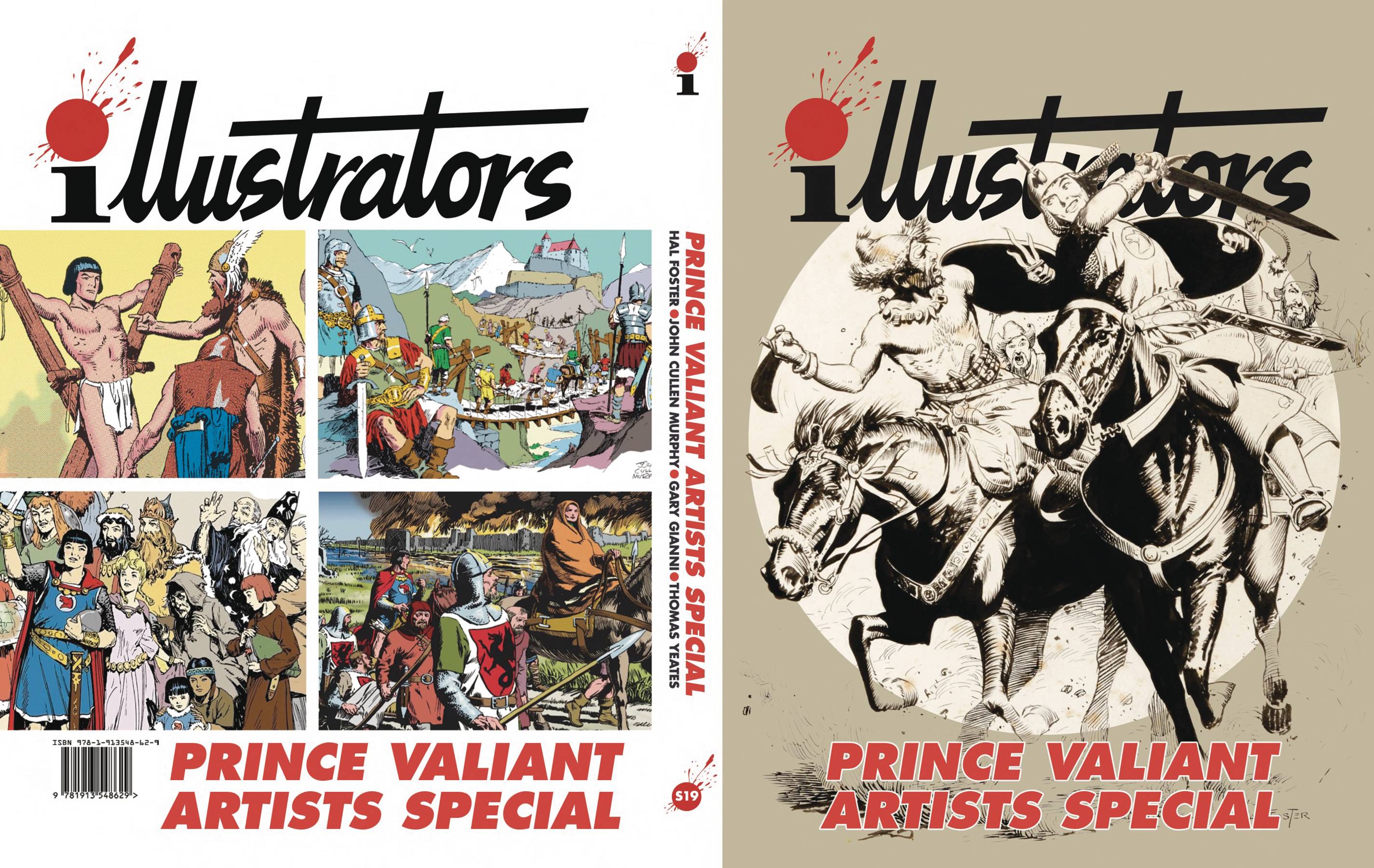 ILLUSTRATORS SPECIAL #19 PRINCE VALIANT LTD ED HC