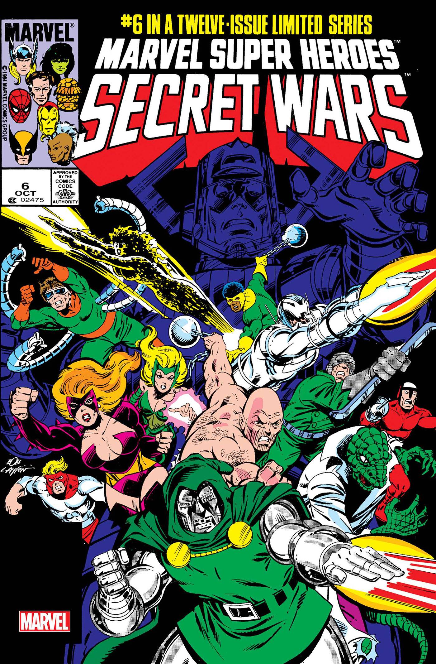 MSH SECRET WARS FACSIMILE EDITION