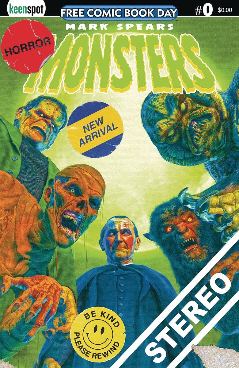 FCBD 2025 KEENSPOT MARK SPEARS MONSTERS