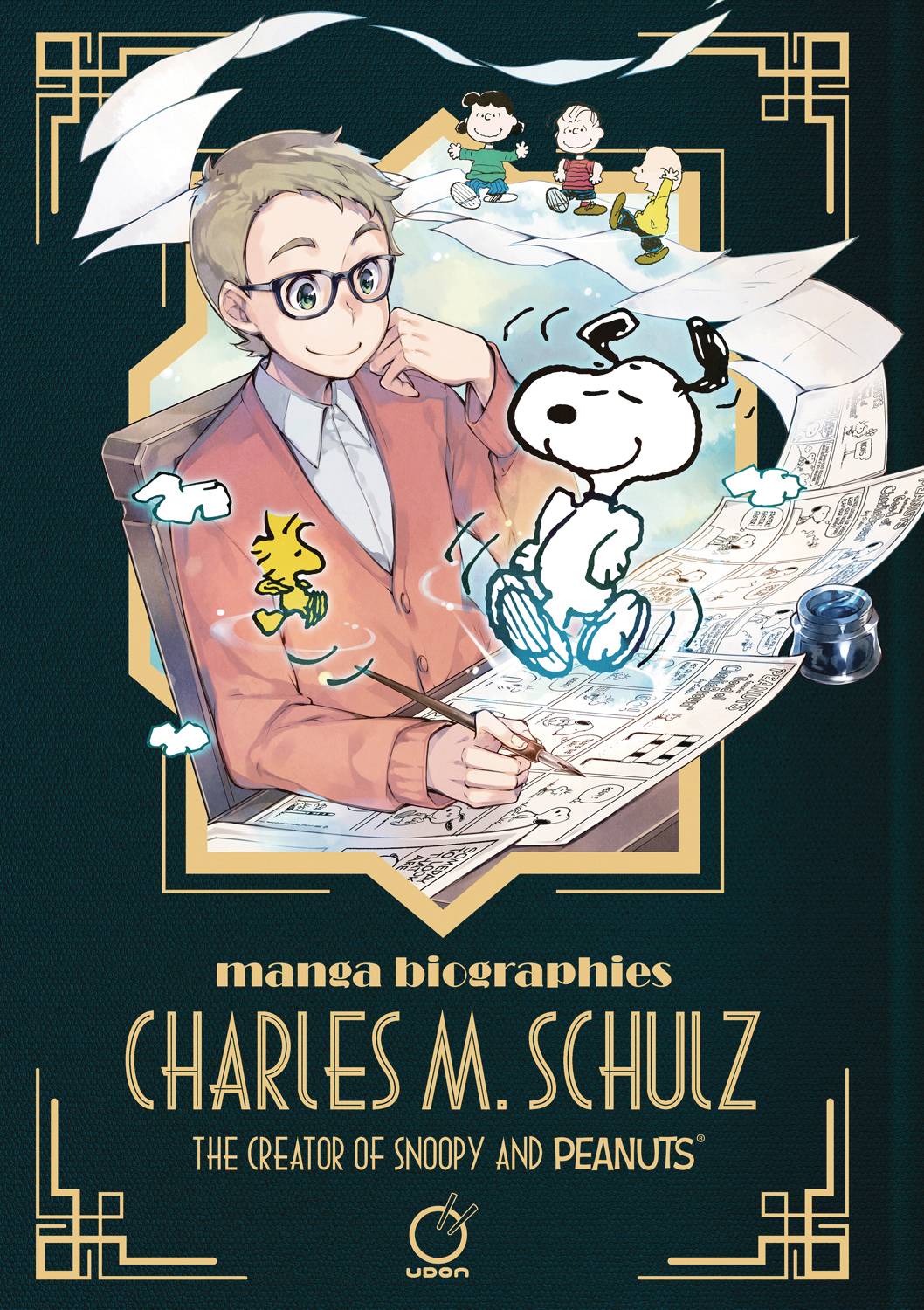 MANGA BIOGRAPHIES CHARLES SCHULZ CREATOR SNOOPY & PEANUTS GN