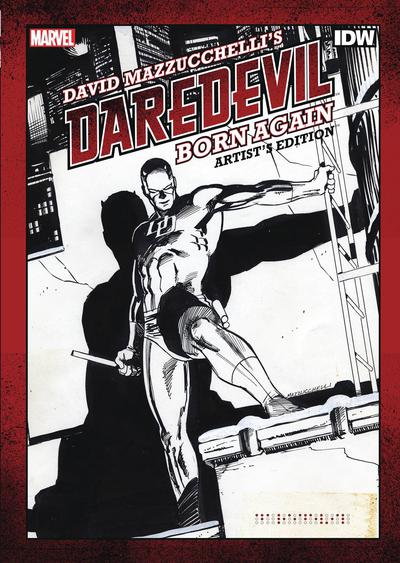 DAVID MAZZUCCHELLI DAREDEVIL BORN AGAIN ARTISTS ED HC