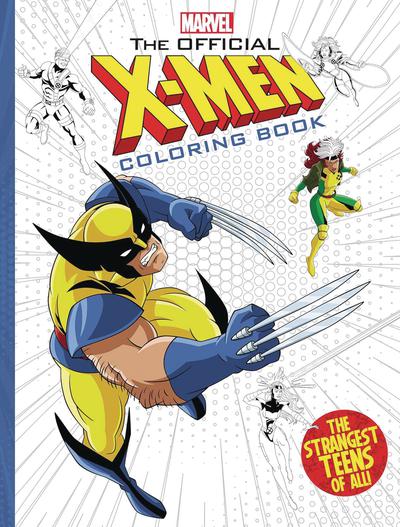 OFFICIAL X-MEN COLORING BOOK TP