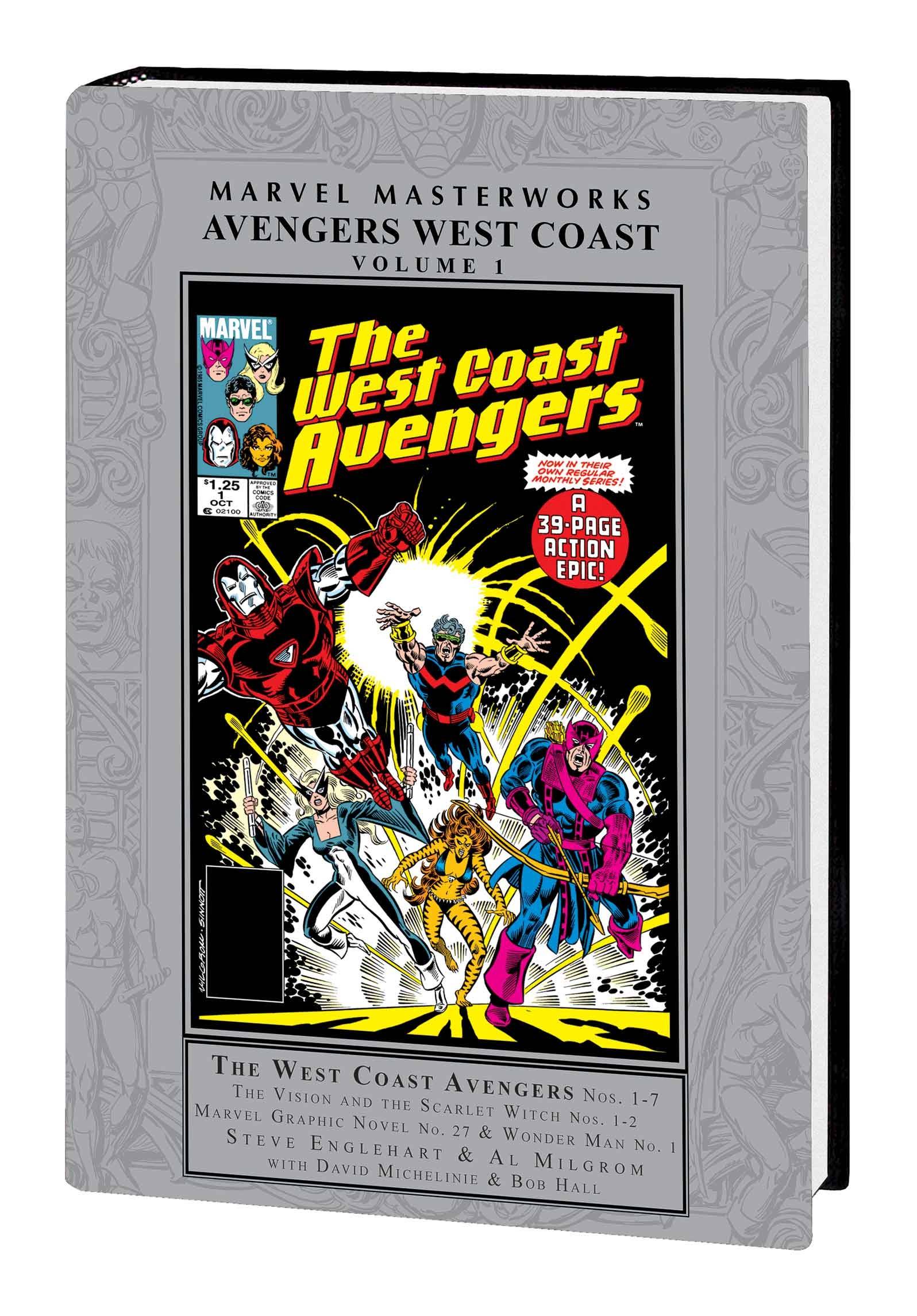 MARVEL MASTERWORKS AVENGERS WEST COAST HC 01