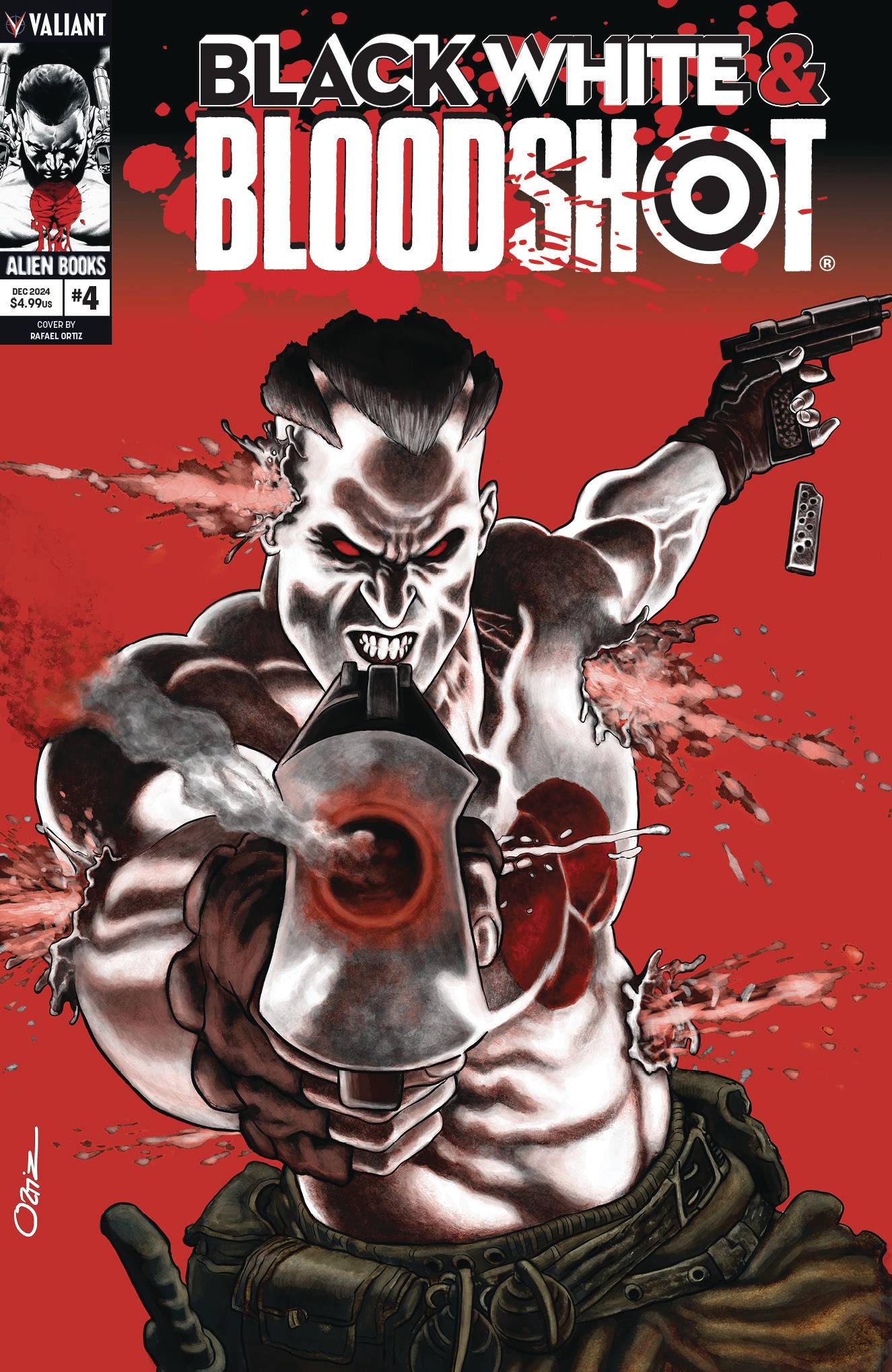 BLACK WHITE & BLOODSHOT