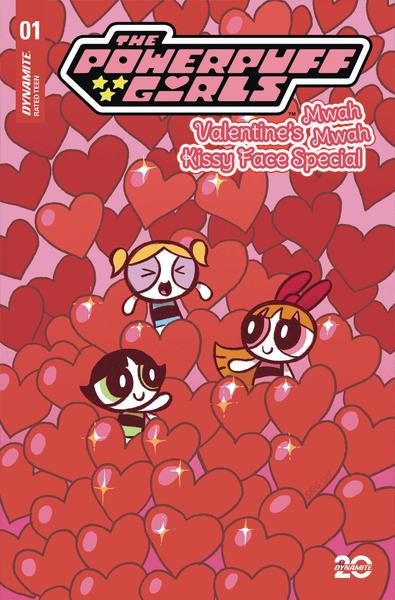 POWERPUFF GIRLS VALENTINES KISSY FACE SP