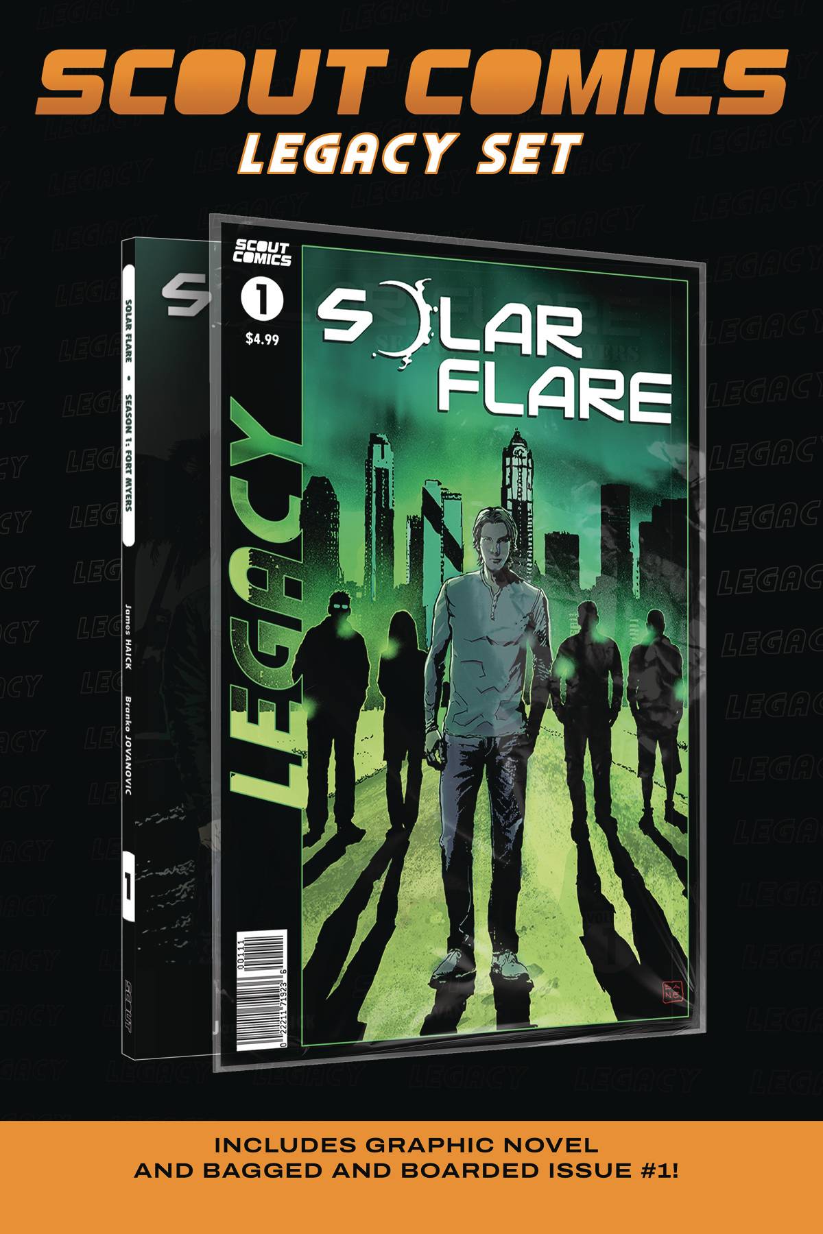 SOLAR FLARE TP 01 SCOUT LEGACY COLL PACK