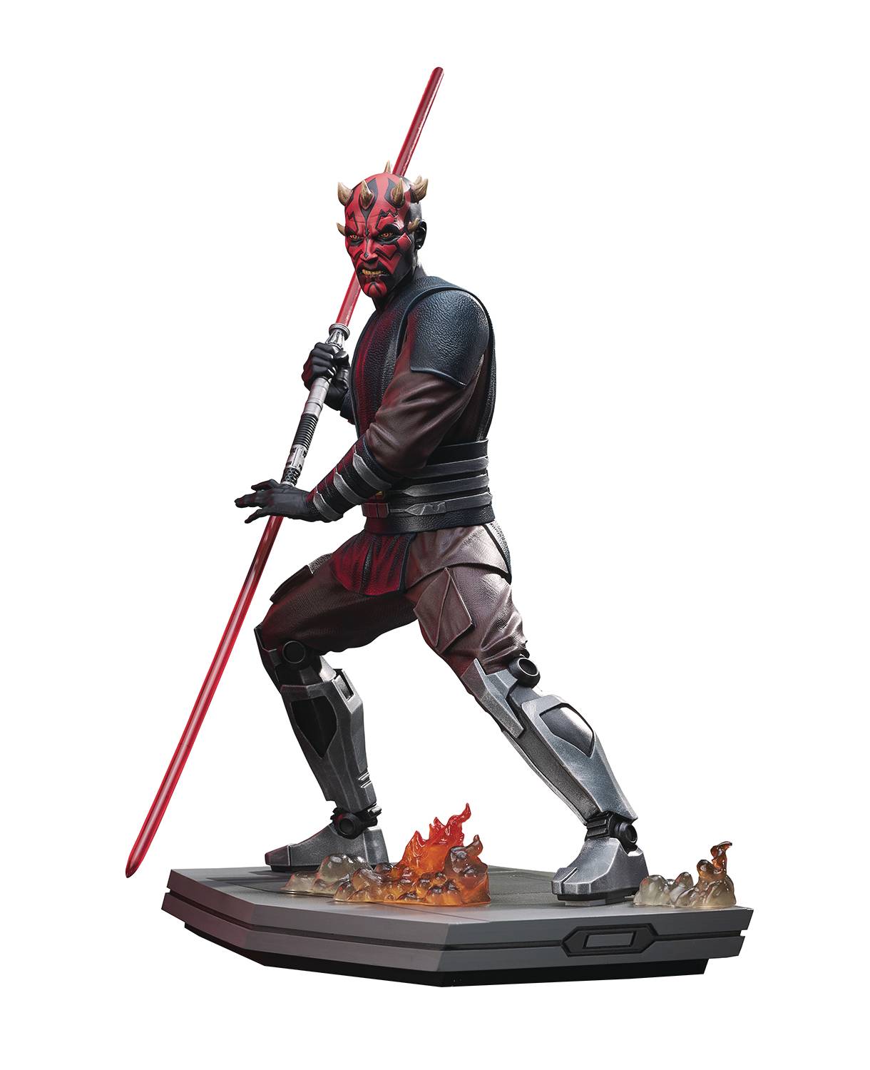 STAR WARS MILESTONES CLONE WARS DARTH MAUL STATUE