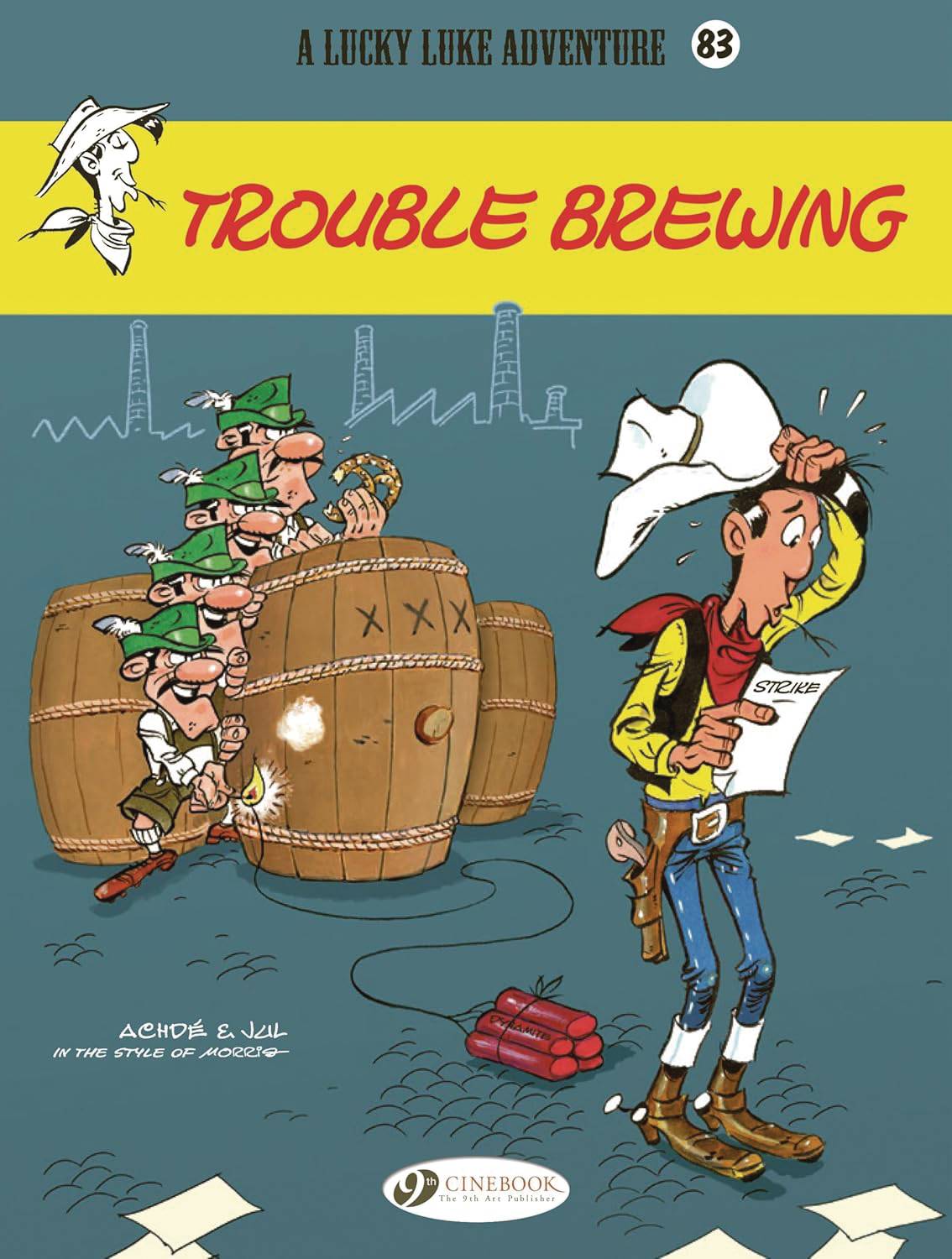 LUCKY LUKE TP 83 TROUBLE BREWING