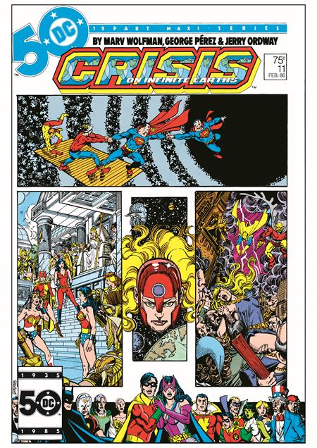 CRISIS ON INFINITE EARTHS FACSIMILE EDITION