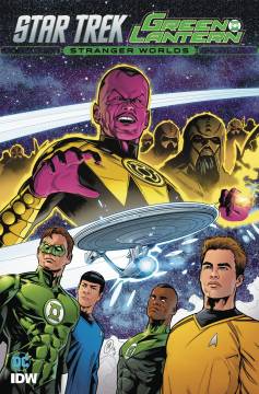 STAR TREK GREEN LANTERN TP 02 STRANGER WORLDS