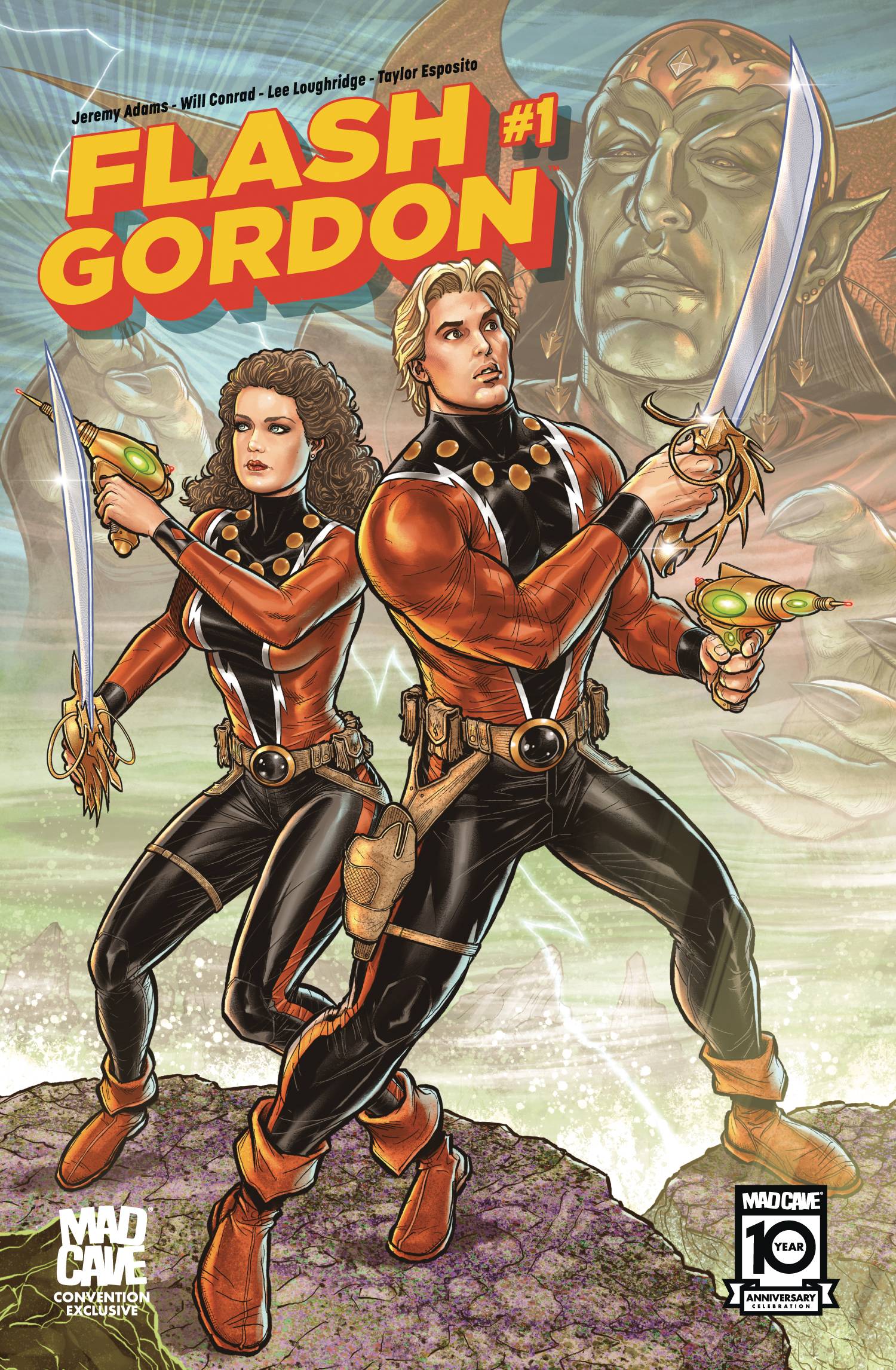 FLASH GORDON CON EXC IAN CHURCHILL CVR