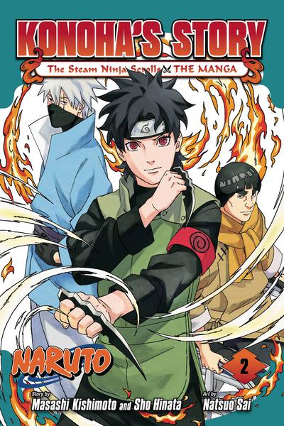 NARUTO KONOHAS STORY STEAM NINJA SCROLLS MANGA GN 02