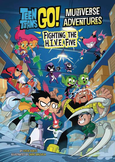 TEEN TITANS GO SC FIGHTING HIVE FIVE