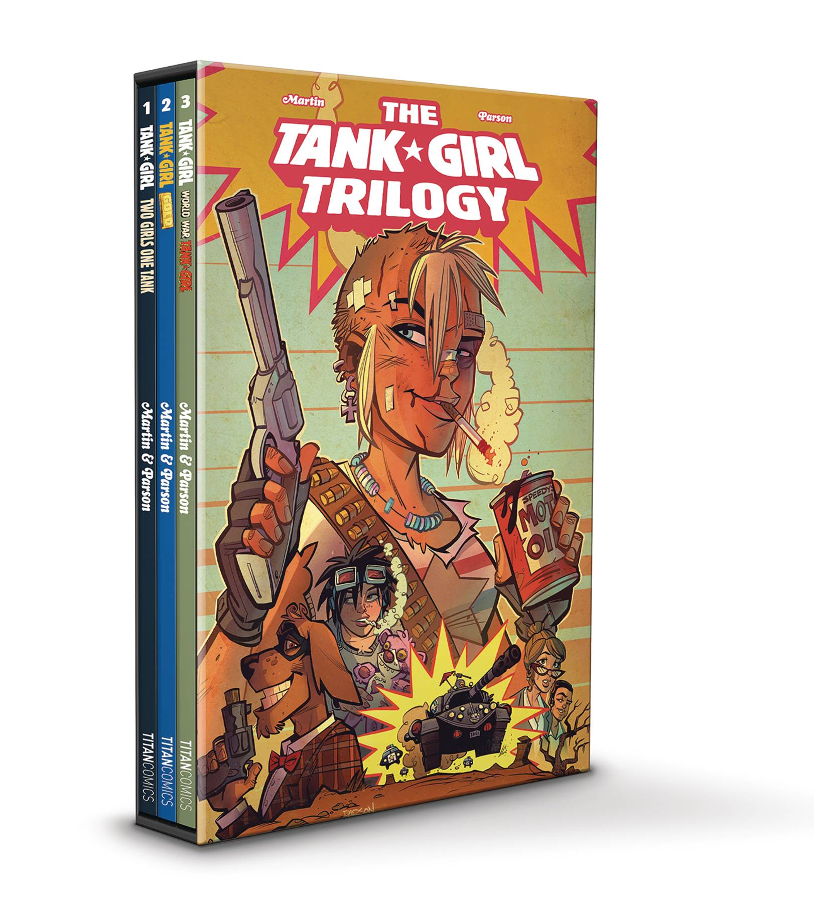 TANK GIRL TRILOGY REG ED BOXED SET TP 01