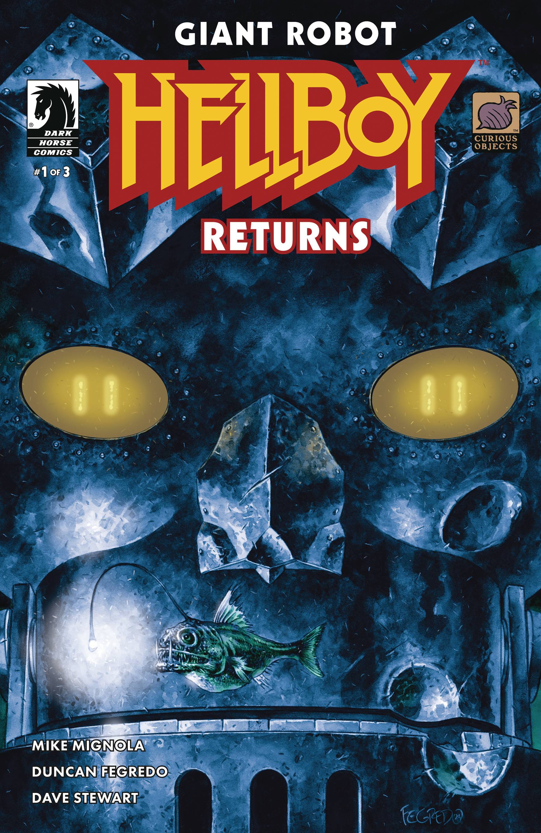 GIANT ROBOT HELLBOY RETURNS