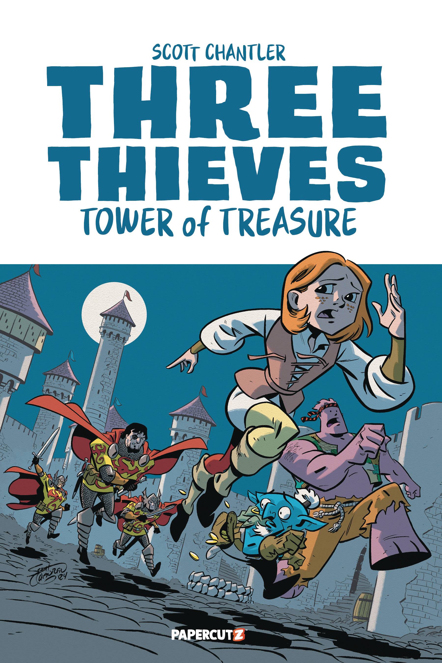 THREE THIEVES HC 01 TOWER OF TREASURE