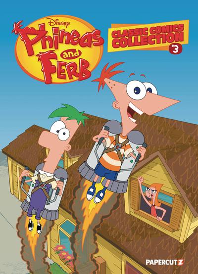 PHINEAS & FERB CLASSIC COMICS COLL HC 03