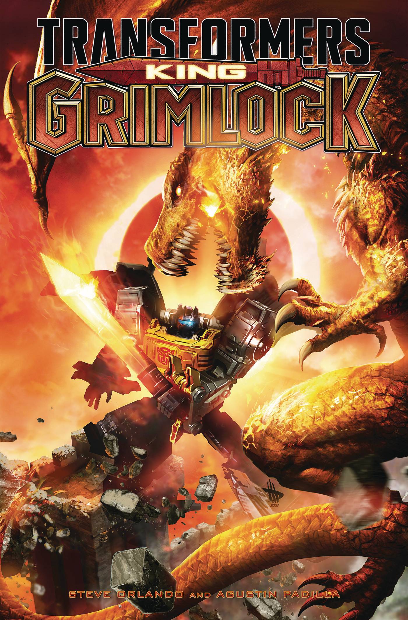 TRANSFORMERS KING GRIMLOCK HC