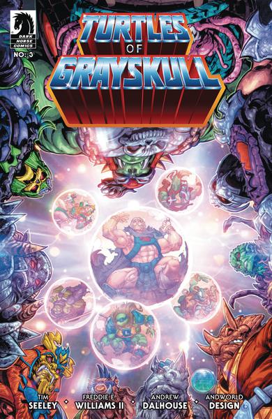 MASTERS OF UNIVERSE TMNT TURTLES OF GRAYSKULL