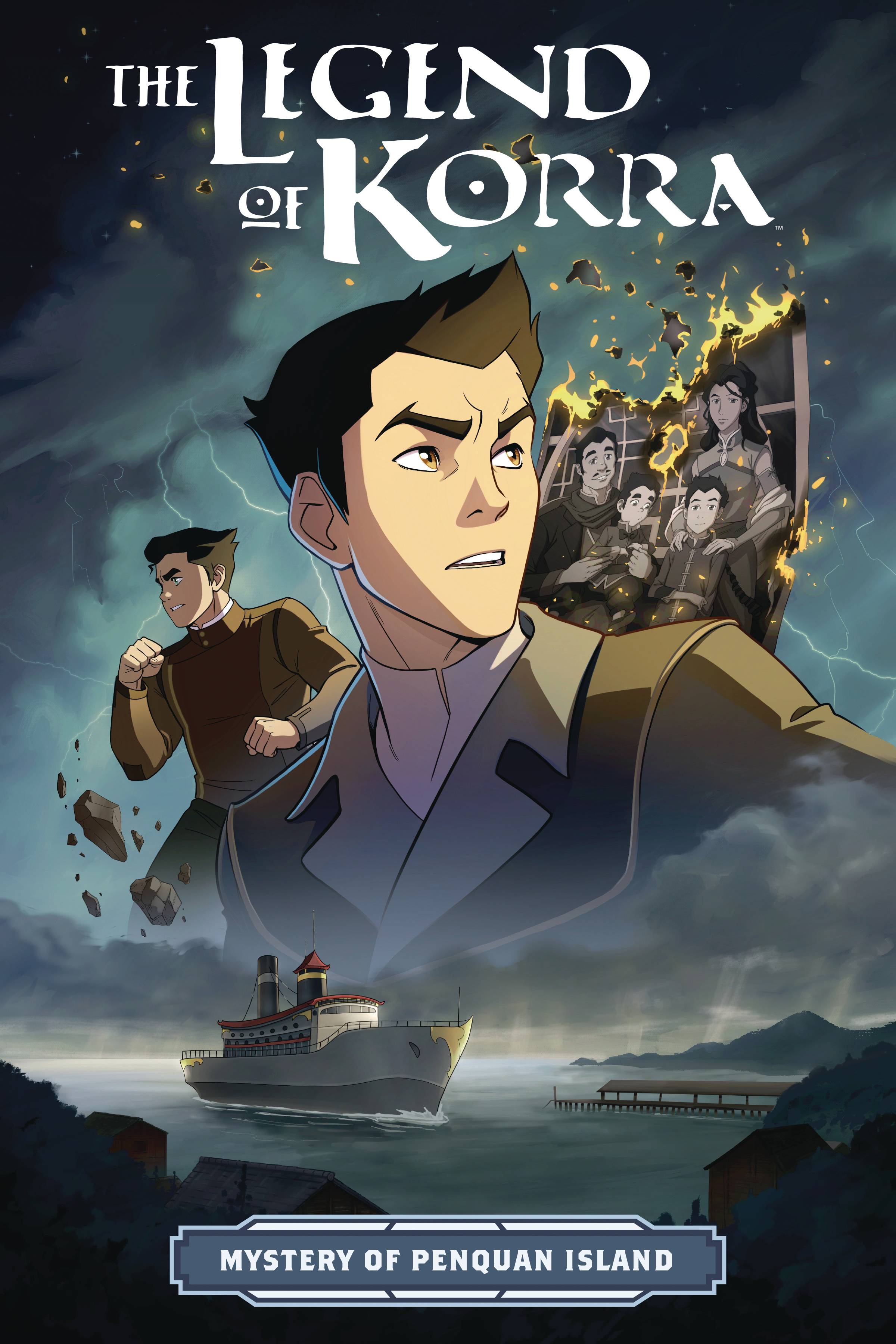 LEGEND OF KORRA MYSTERY OF PENQUAN ISLAND TP