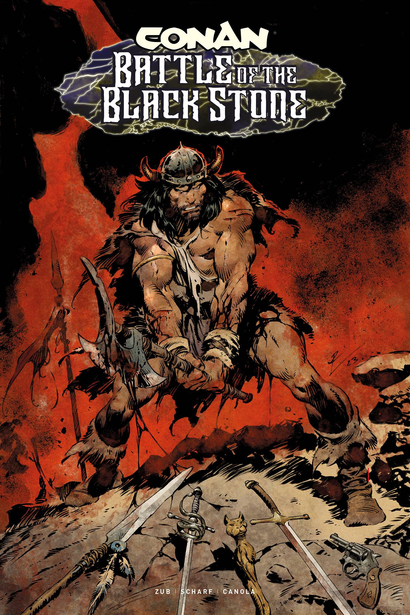 CONAN BARBARIAN BATTLE BLACKSTONE TP