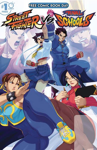 FCBD 2025 STREET FIGHTER VS RIVAL SCHOOLS