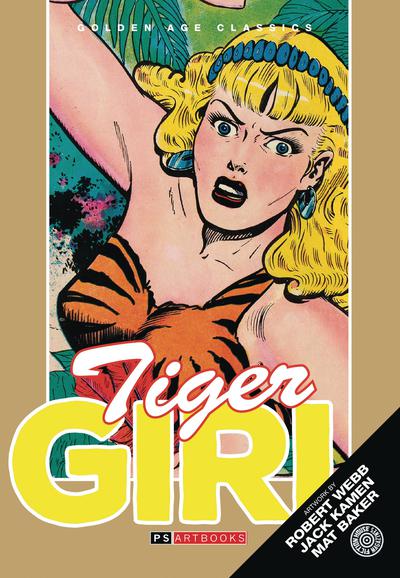 GOLDEN AGE FIGHT COMICS FEATURES TIGER GIRL HC 02