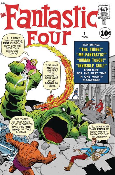 DF FANTASTIC FOUR #1 FACSIMILE ED FOIL VAR CGC GRADED