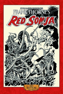 FRANK THORNE RED SONJA ART ED HC 03