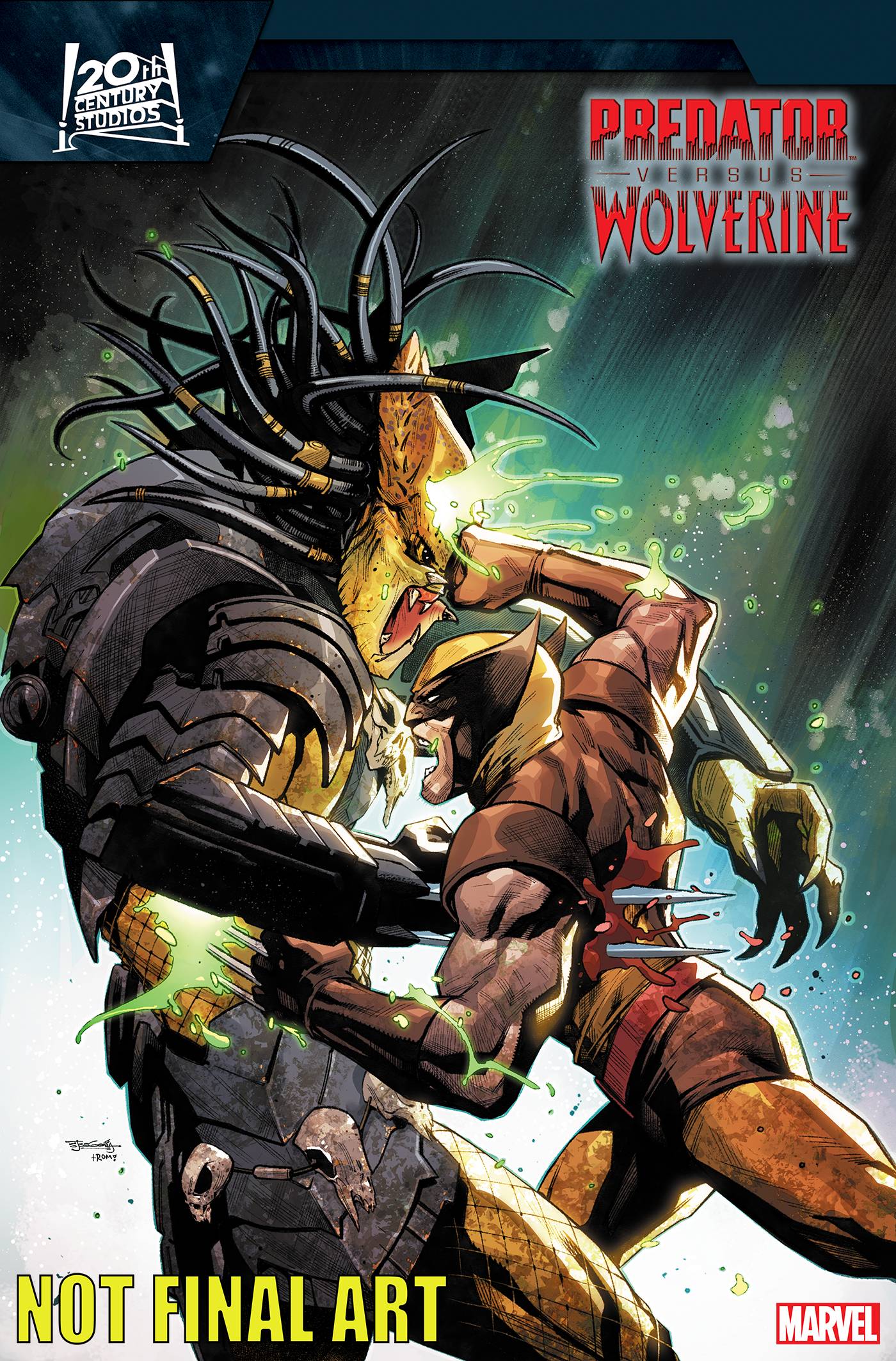 PREDATOR VS WOLVERINE