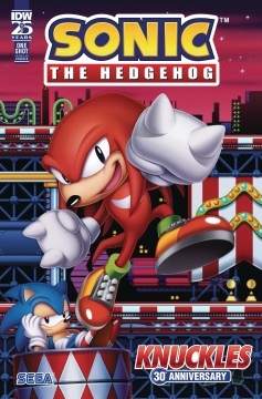 SONIC THE HEDGEHOG KNUCKLES 30TH ANN SPECIAL