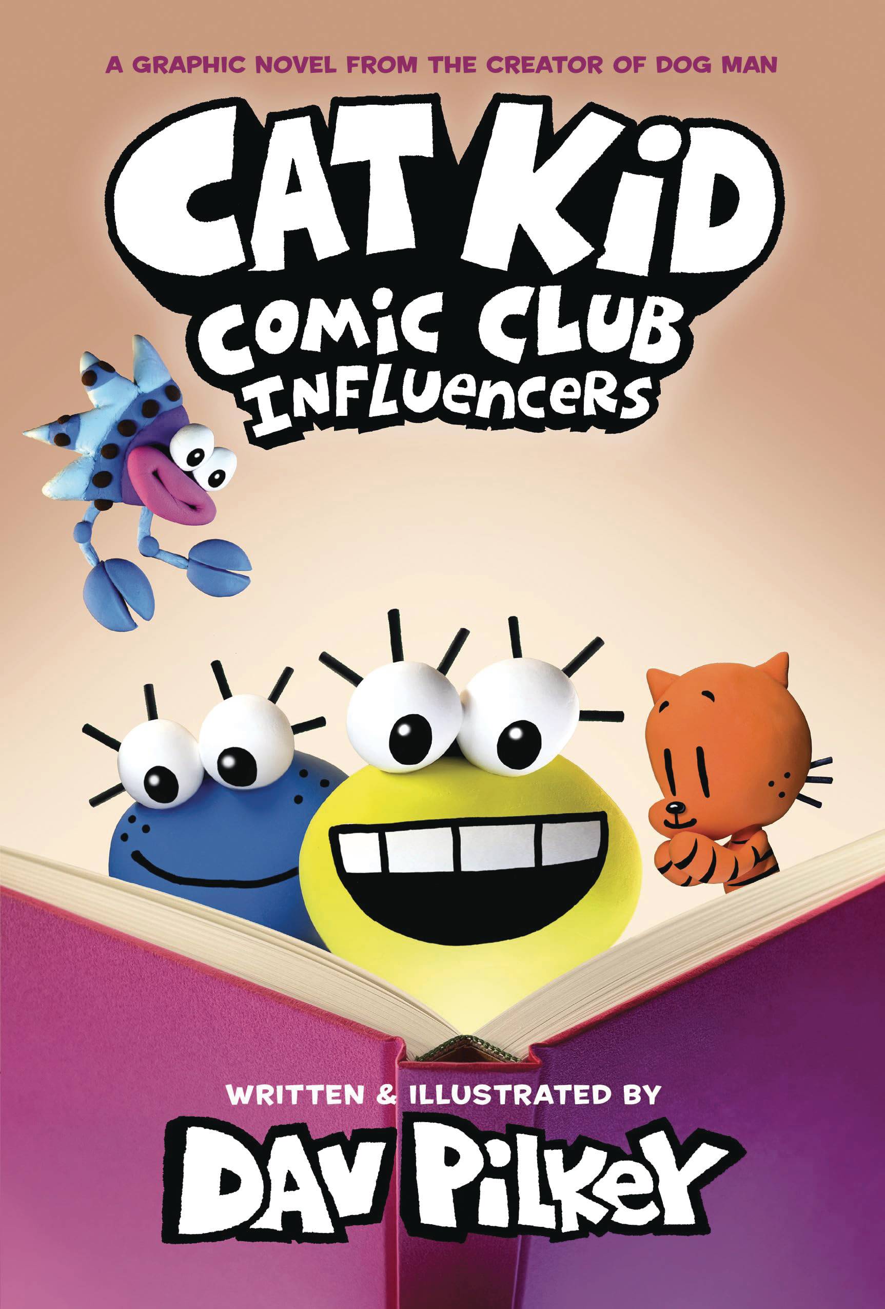 CAT KID COMIC CLUB DUSTJACKET HC 05 INFLUENCERS