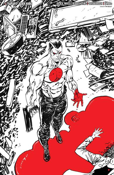 BLACK WHITE & BLOODSHOT