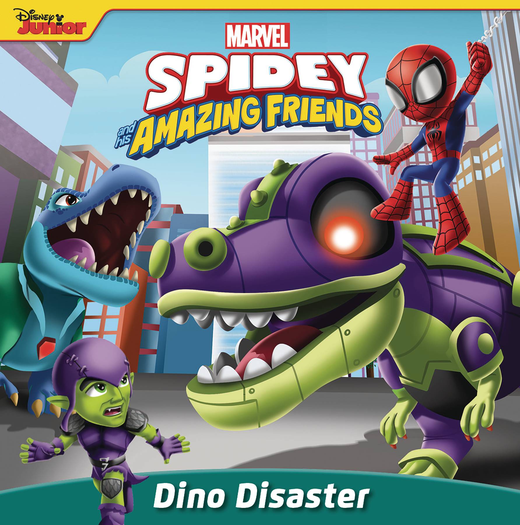 MARVEL SPIDEY AMAZING FRIENDS DINO DISASTER SC